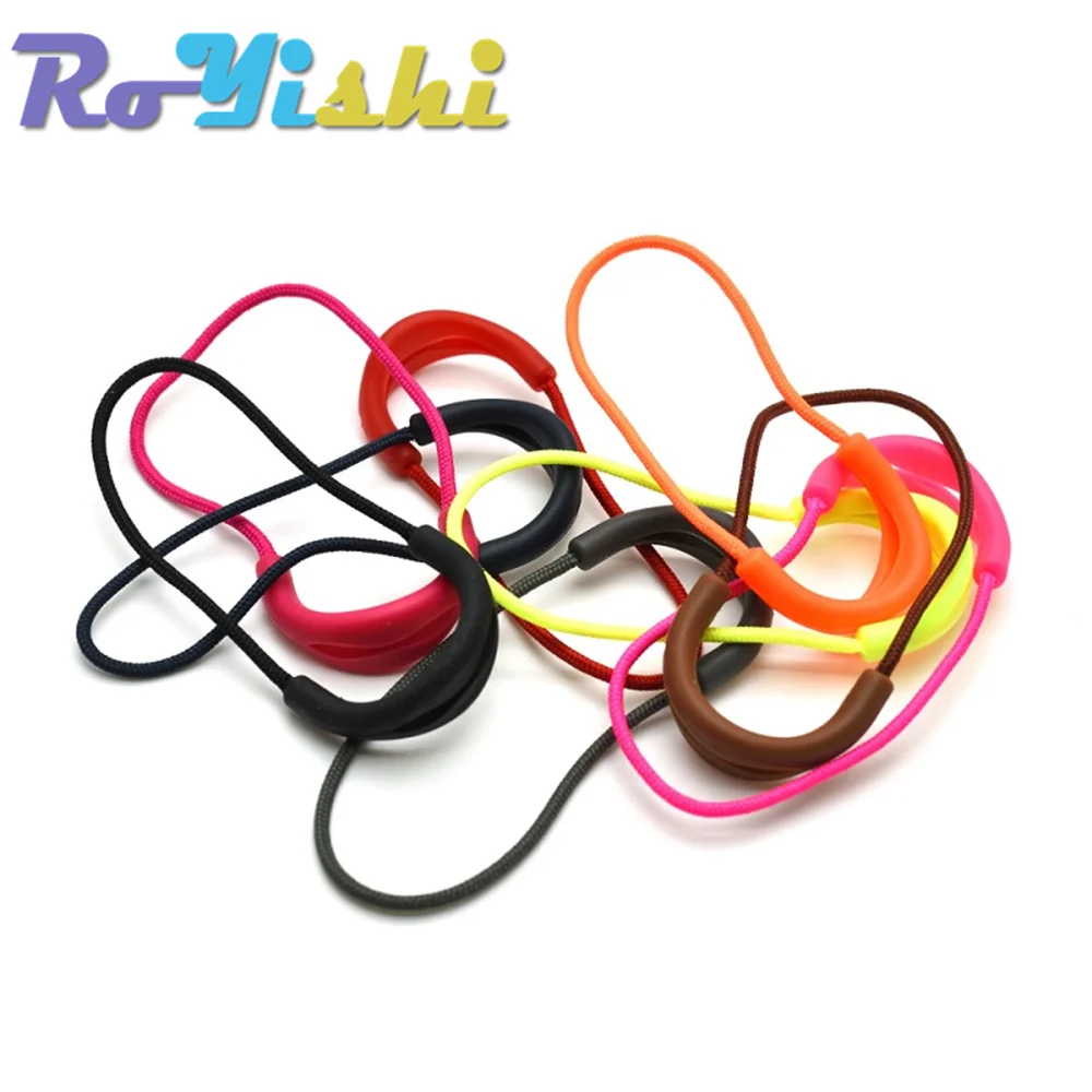 10 Pcs/Pack Mix Color U Shape Cord Zipper Pull Strap Lariat For Apparel Accessories