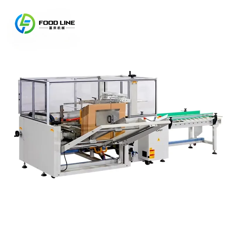 Fully Automatic Carton Case Opening Erector and Bottom Sealer for Box Packing
