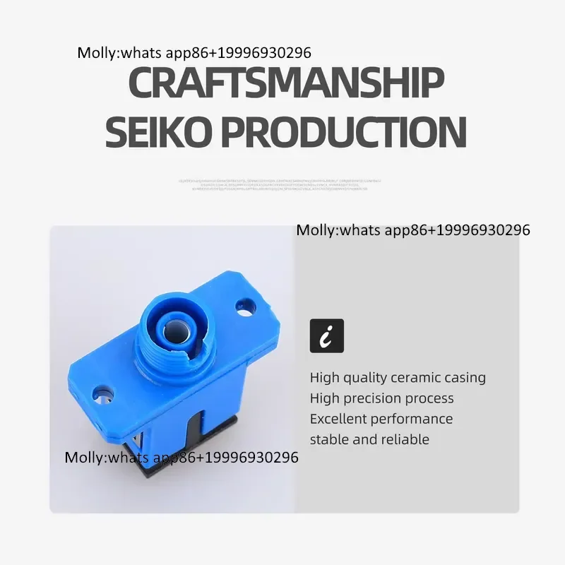 FTTH Fiber Optic Adapters Hybrid SC to FC Fiber Optic Plastic Flange Coupler Connector Converter SC/UPC-FC/UPC