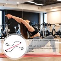Pilates Stretch Fusion Stick Squat Workouts Machine Home Fitness Pilates Stick For Home Indoor Travel Postpartum Outdoor