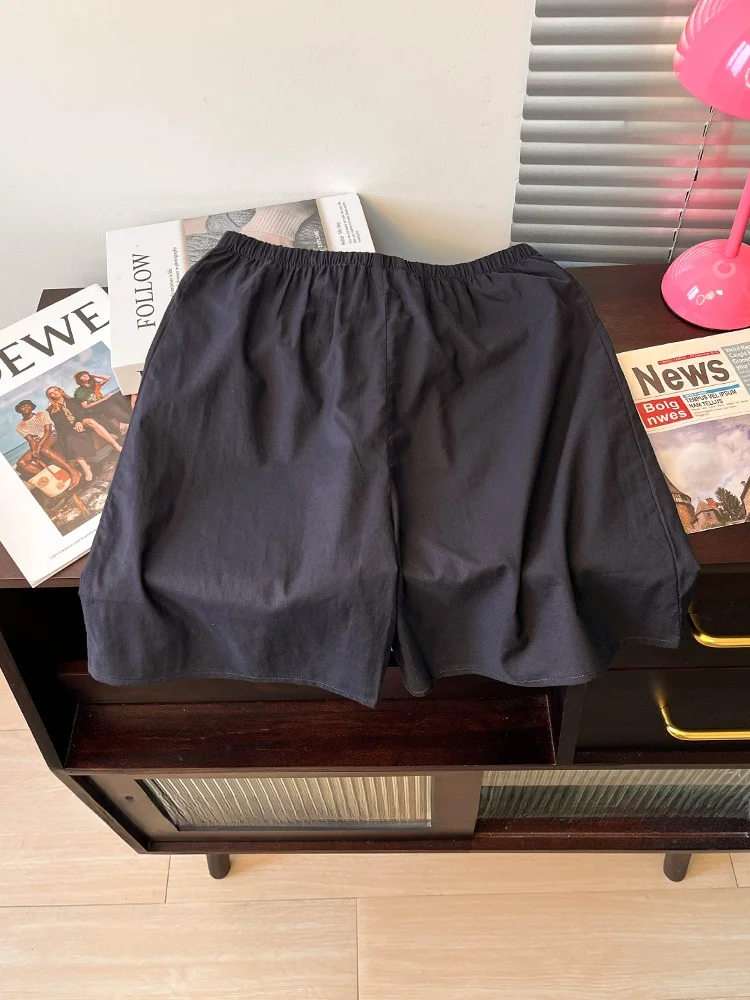 المرأة رقيقة Se السراويل الصيف ملابس داخلية فضفاضة السراويل الساخنة مرونة الخصر المضادة للضوء مطابقة التنانير أربعة أرباع orts #3