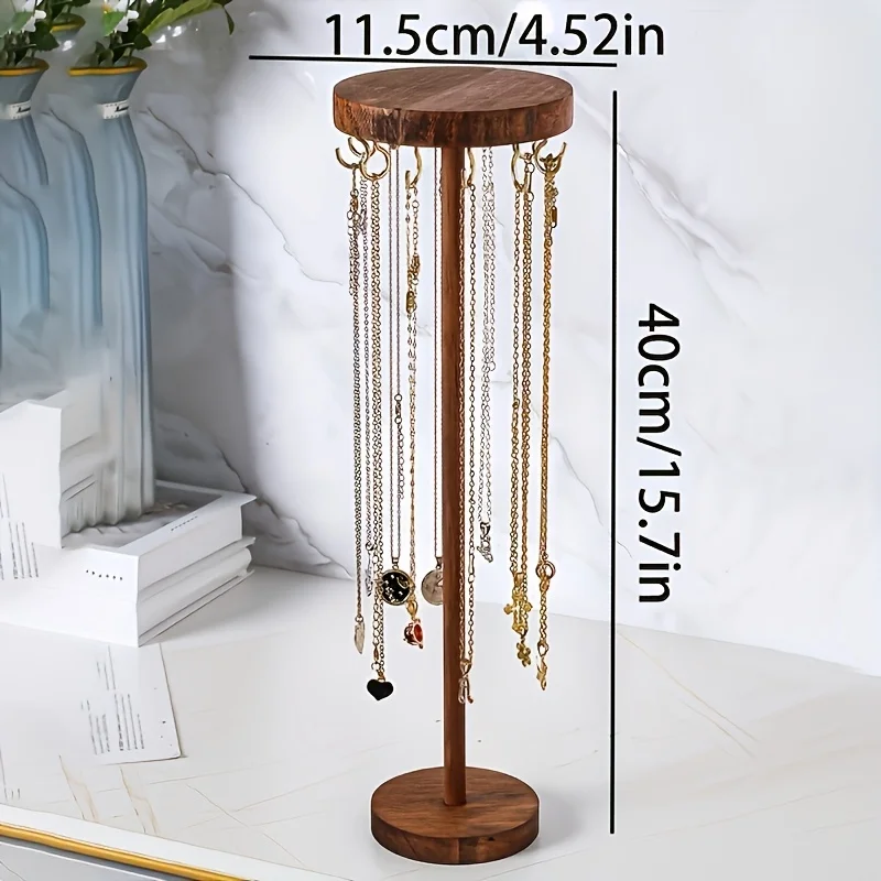 Solid Wood Bracelet Display Stand