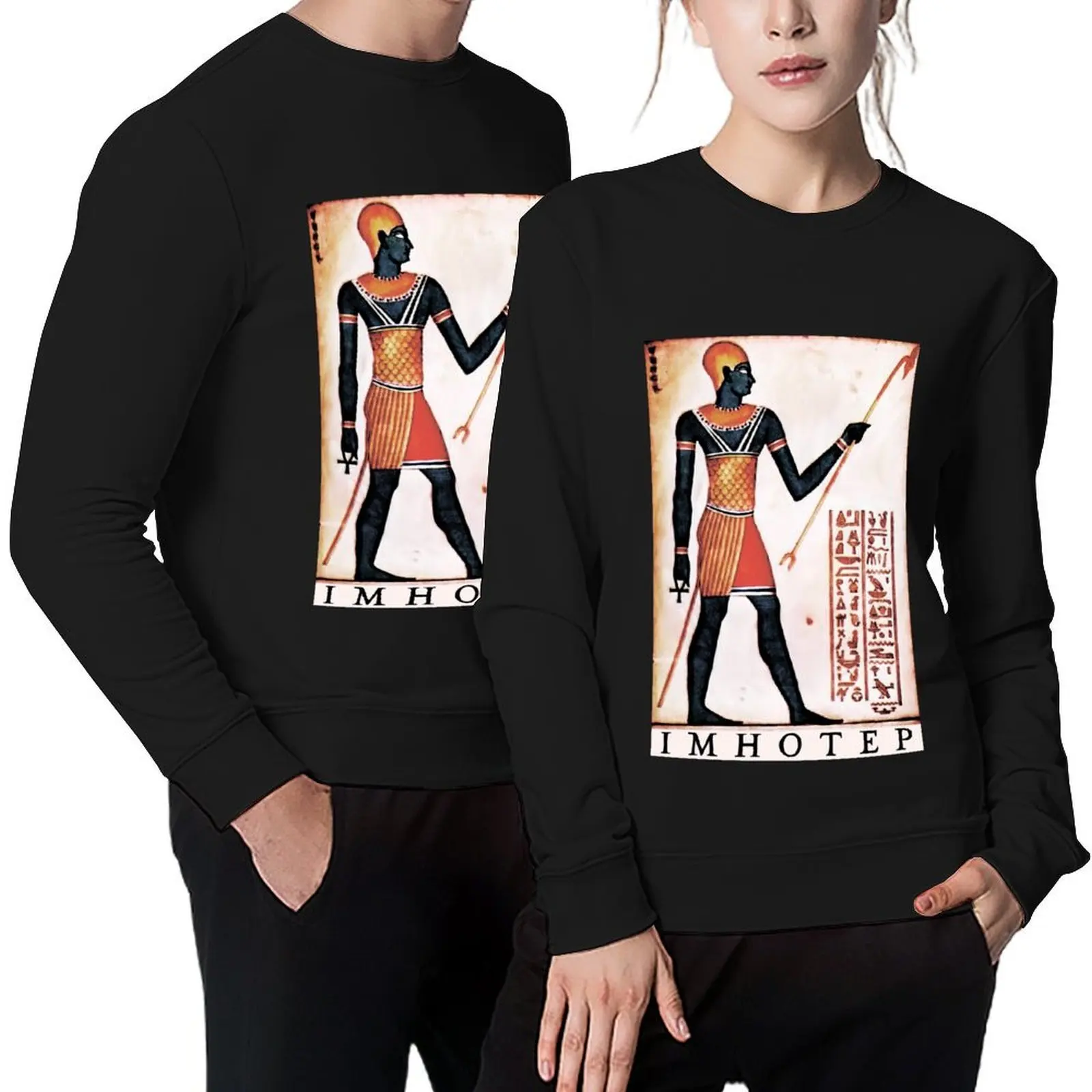 

Pharaoh Imhotep Pullover blouse anime clothes tracksuit men korean style clothes winter man sweatshirt