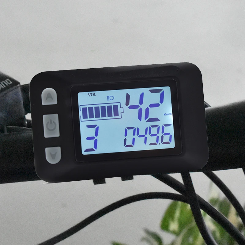 

P9 Electric Bike Display Scooter Accessories Scooter Display Bicycle Parts Bike Computer LCD Screen Bike Bicycle Speedometer