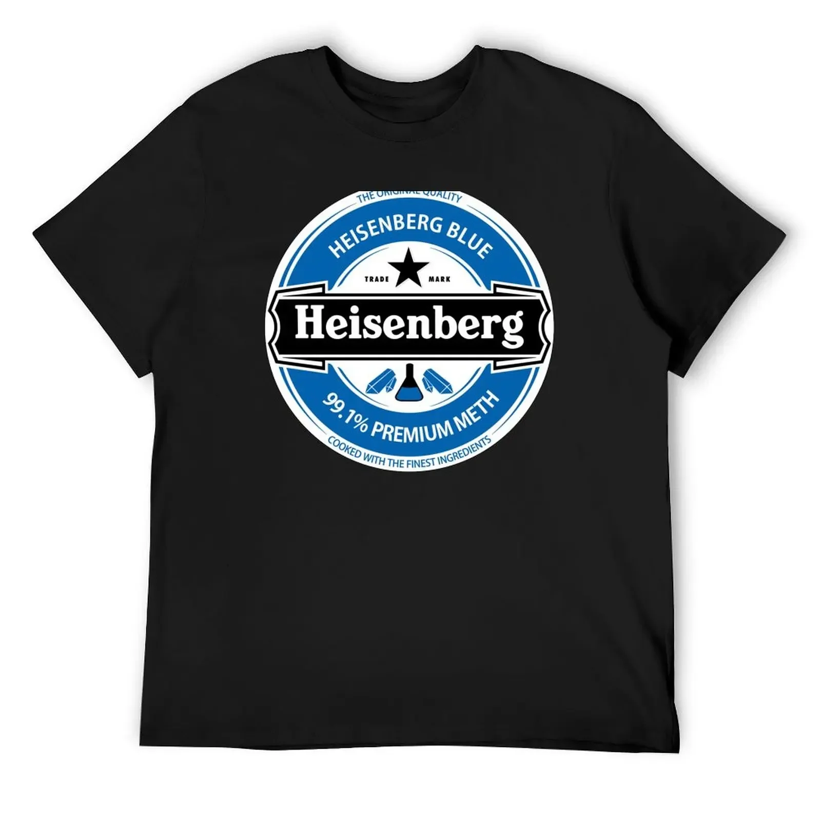

Heisenberg Blue T-Shirt tops anime tshirt man clothes fashion shirts mens graphic t-shirts hip hop