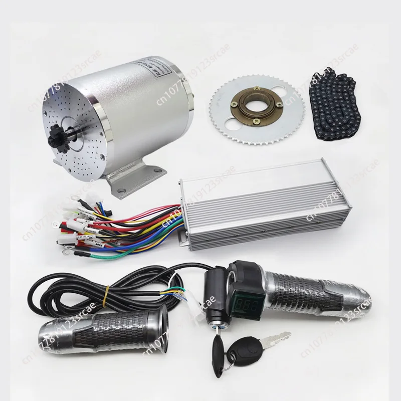 

800-3000W MY1020 brushless high-speed motor modified electric off-road vehicle, go-kart, bicycle kit
