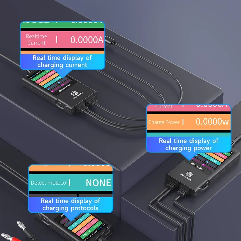 JC iBooter Mac Analyzer Precision Fault Date Diagnosis Boot Voltage Real-time Pointer Display for 2008-2024 MacBook Repair Tool