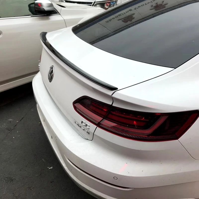 For Volkswagen New Arteon CC Spoiler  High Quality ABS Material Car Rear Wing Primer Color Spoiler 2019+