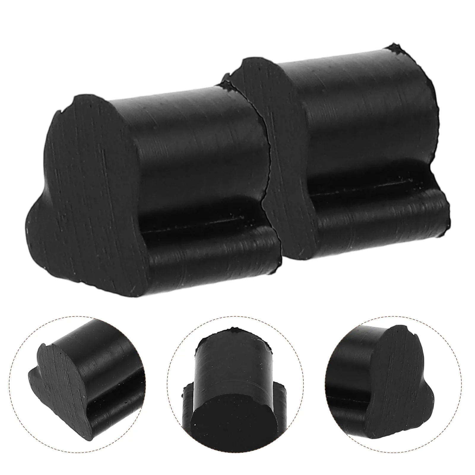 

10 pcs French Horn Accessories 4Mm Rubber Bumper Pad For Euphonium Tuba Trombone Valve Cushion Instrument Buffer Wind Component