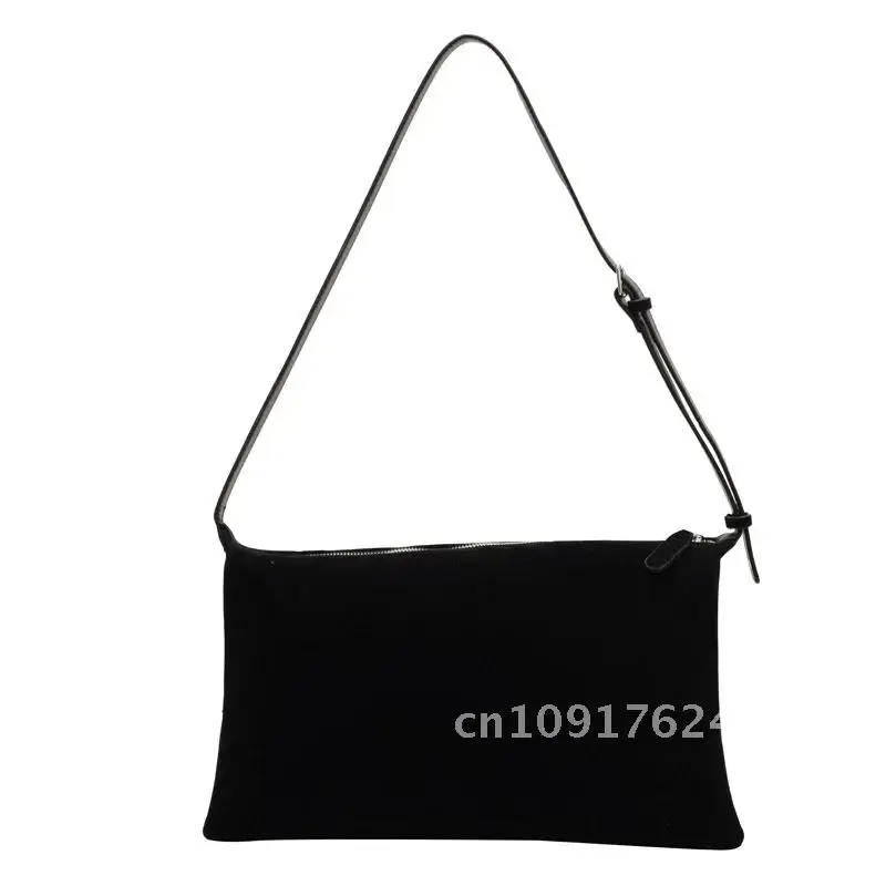 Women's Slouchy Vintage Frosted Suede New Fall/winter Shoulder Underarm Bag Simple Tote Bag Large Capacity Bag