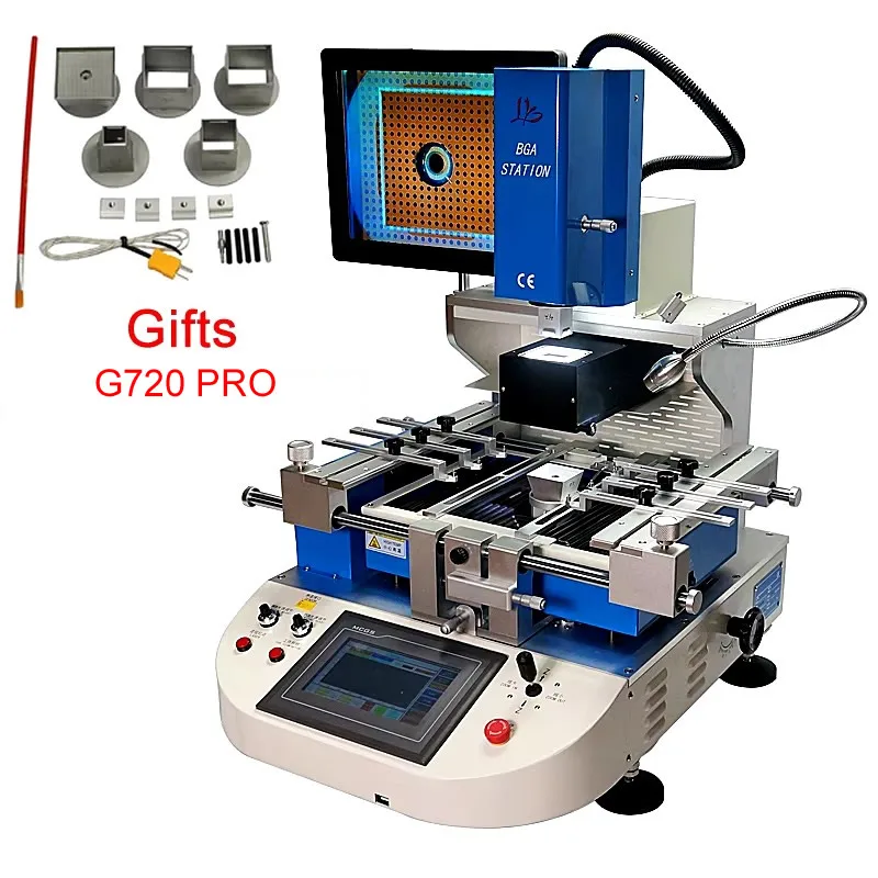 5300W Solding Station G720 PRO Semi-automatic Align BGA Rework Station With Reball Kit For Laptops/Game Consoles 220V