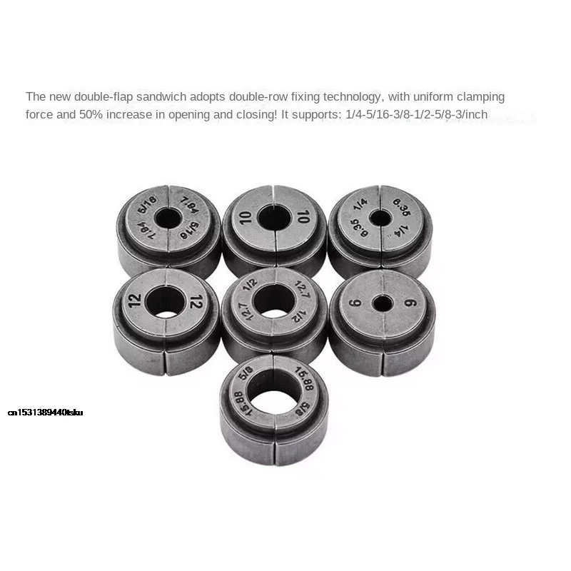 81700 2025 Utile kit di strumenti per svasatura elettrica a batteria da 18 V CT-E800AL con raschietto per 1/4'~3/4"(6mm-19mm)