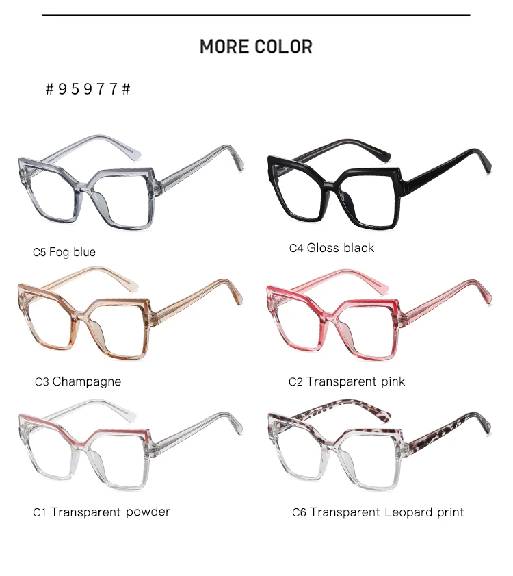 Legierung Rahmen Brille Vollrand Brillen Frauen Frühling Scharniere Kurzsichtig Oculos De Grau Brille 95977 – Detail 12