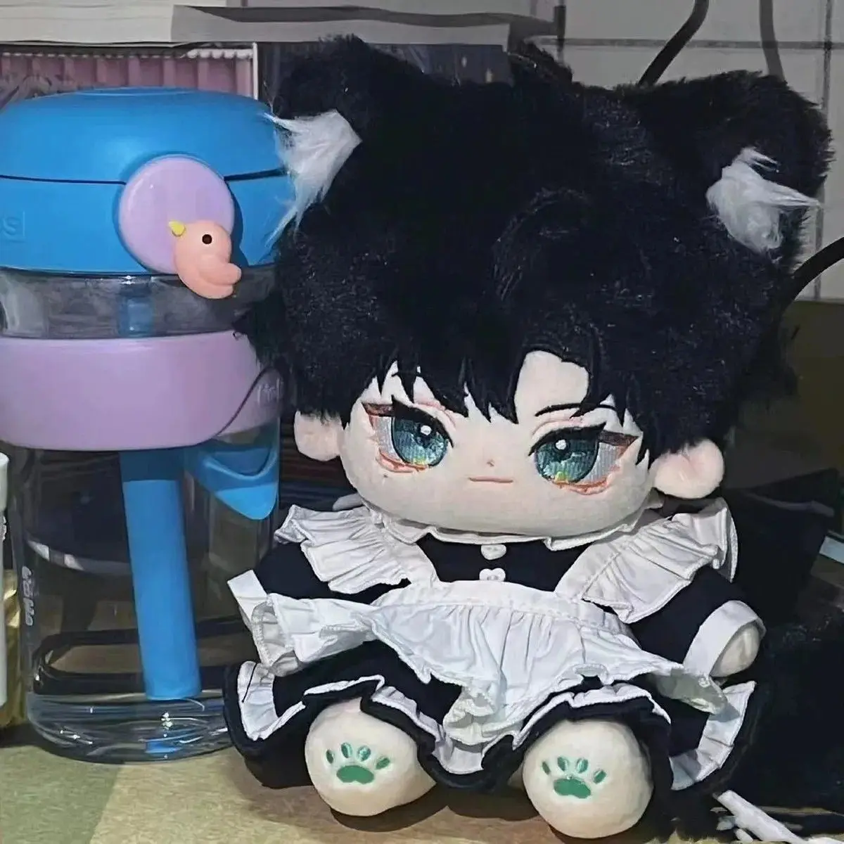 

20cm Anime Osborn Light and Night Handsome Boy Cosplay Plush Doll Cotton Body Dress Up Clothes Outfit Stuffed Toys Xmas Gift