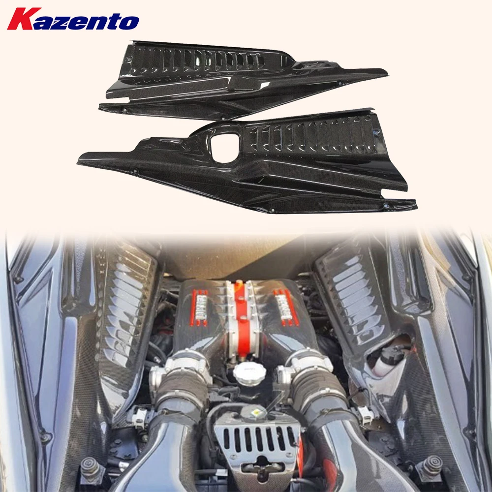 

For Ferrari 458 Italia Speciale Spider 2009-15 Carbon Fiber Engine Bay Panel