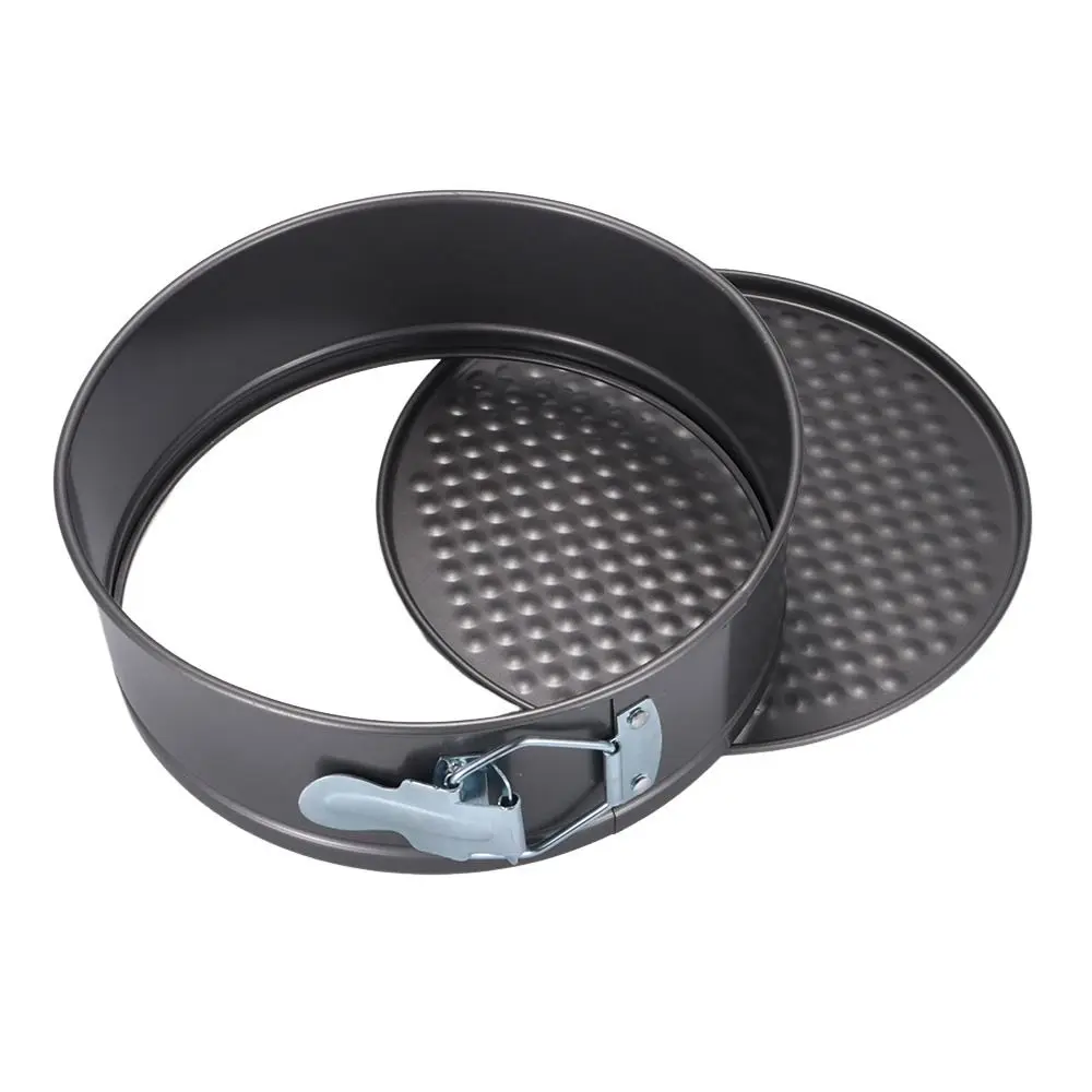 1Pcs Carbon Steel Baking Mould Leakproof with Removable Bottom Cake Baking Pan 12/16/20/24/28cm Non Stick Cake Mould
