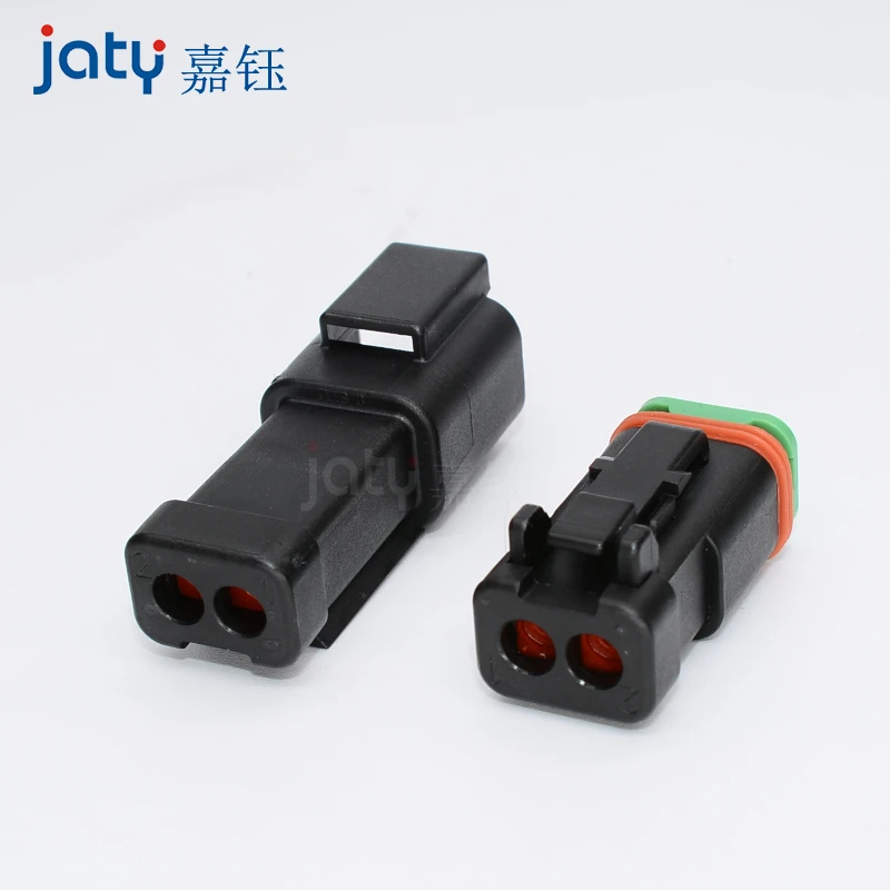 1pcs DJ7022H-1.5-11/21 DT06-2S-E003 Deutsch Type Connector Solenoid Valve Waterproof Plug DT04-2P