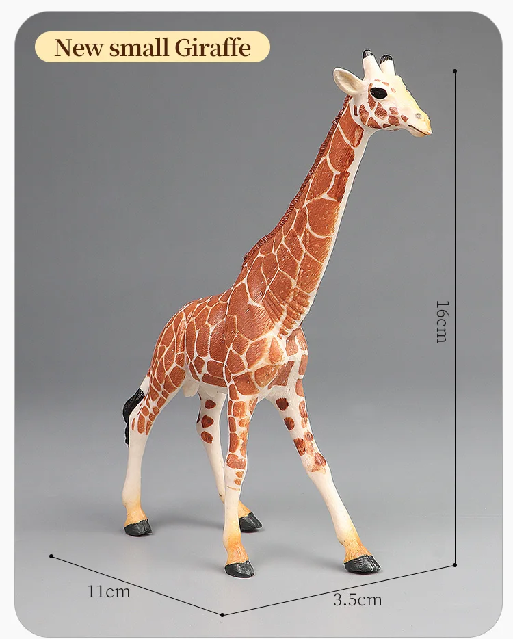 African Wildlife World Giraffe Set – Lernspielzeug mit Tiermodellen, Actionfiguren für Kinder, Simulations-Lernspielzeug – Detail 10
