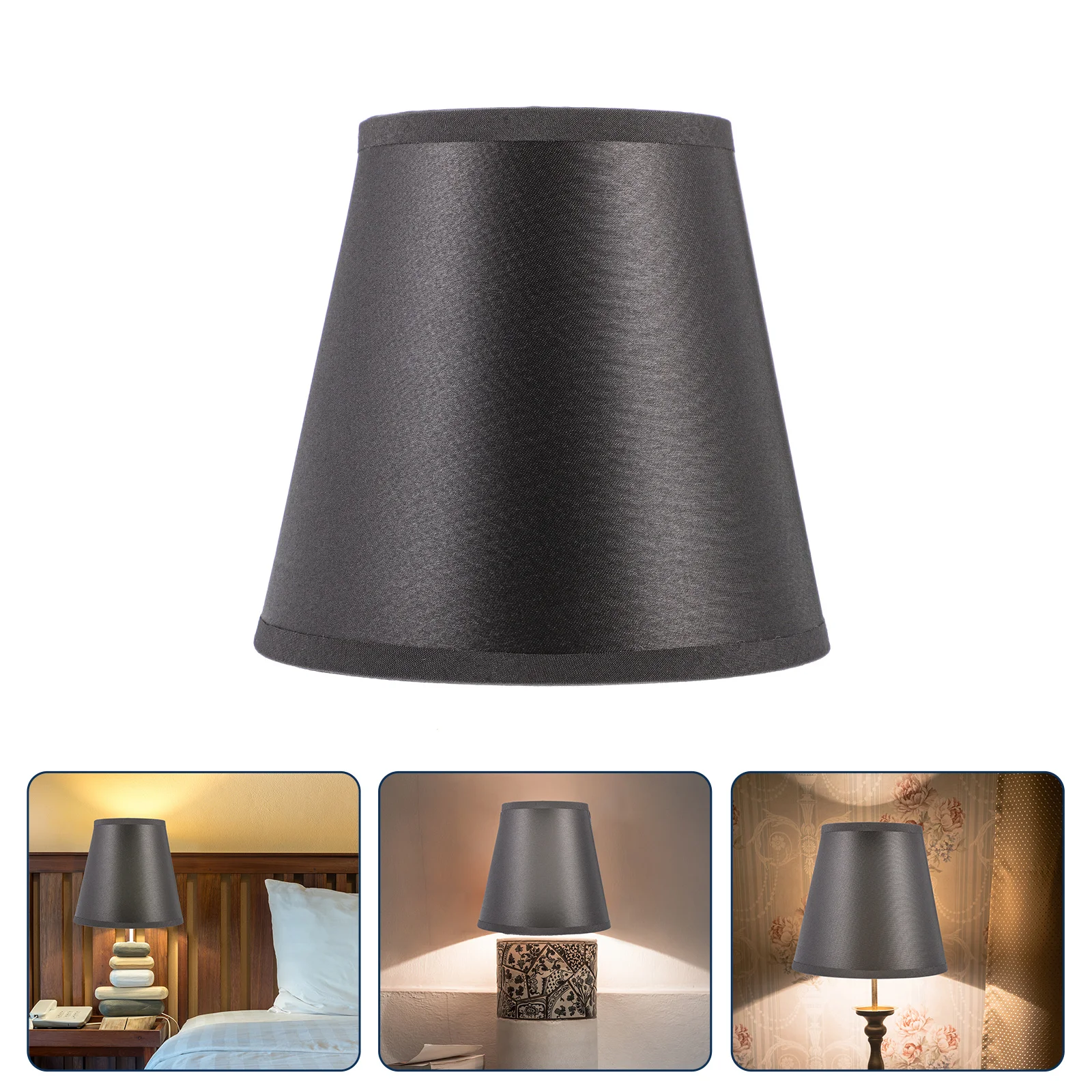 

1Pcs Cloth Art Lamp Cover Clip Bubble Lampshade Durable Dust-Proof Lamp Shade for Home Decor Living Room Bedroom Use