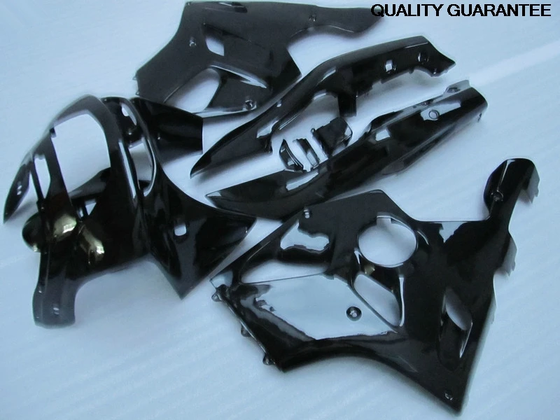 Полный комплект обтекателей кузова для Kawasaki ZX 6R 1994 1995 1996 1997, все глянцевый черный NINJA zx6r 94-97 Комплект обтекателей из АБС-пластика HK26 Полный комплект обтекателей кузова для Kawasaki ZX 6R 1994 1995 1996 1997, все глянцевый черный NINJA zx6r 94-97 Комплект обтекателей из АБС-пластика HK26