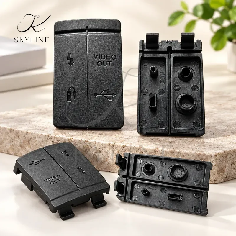 For Canon EOS 40D USB Rubber Cover Cap High Quality USB HDMI Compatible DC IN VIDEO OUT Rubber Door Bottom Cover Camera Part