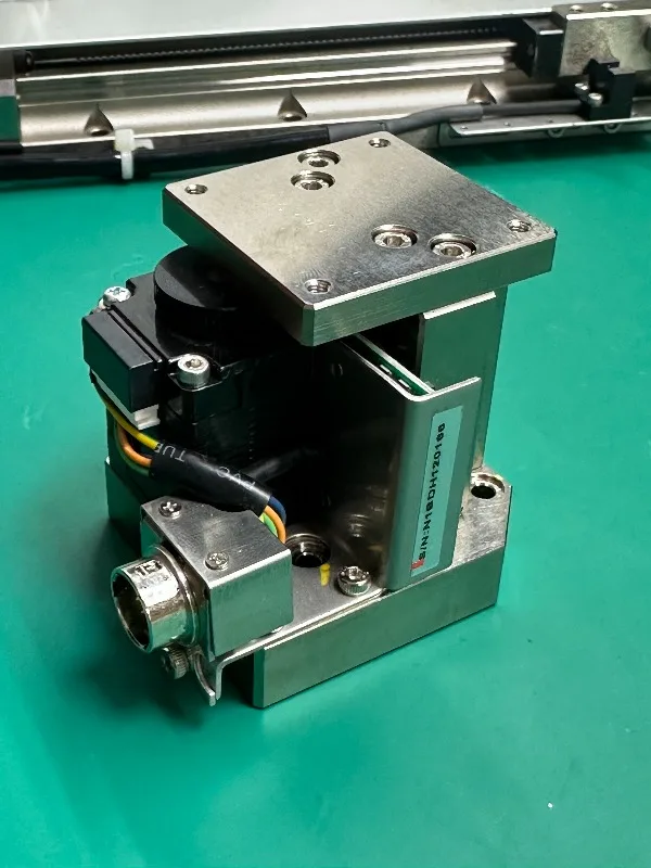 Stainless steel Z-axis electric precision lift table 40 table 6mm stroke 28 two-phase stepper motor