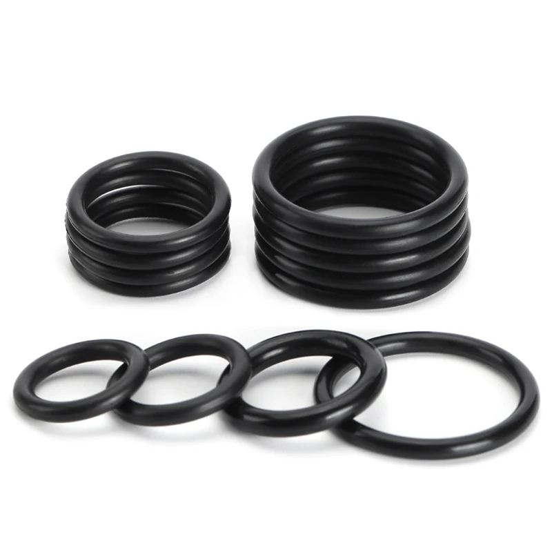 CS 2.5mm Black O Ring Gasket OD 9 - 250mm NBR Nitrile Rubber Automobile Round O Type Oil Resistant Sealing Washer ID 4 - 245mm