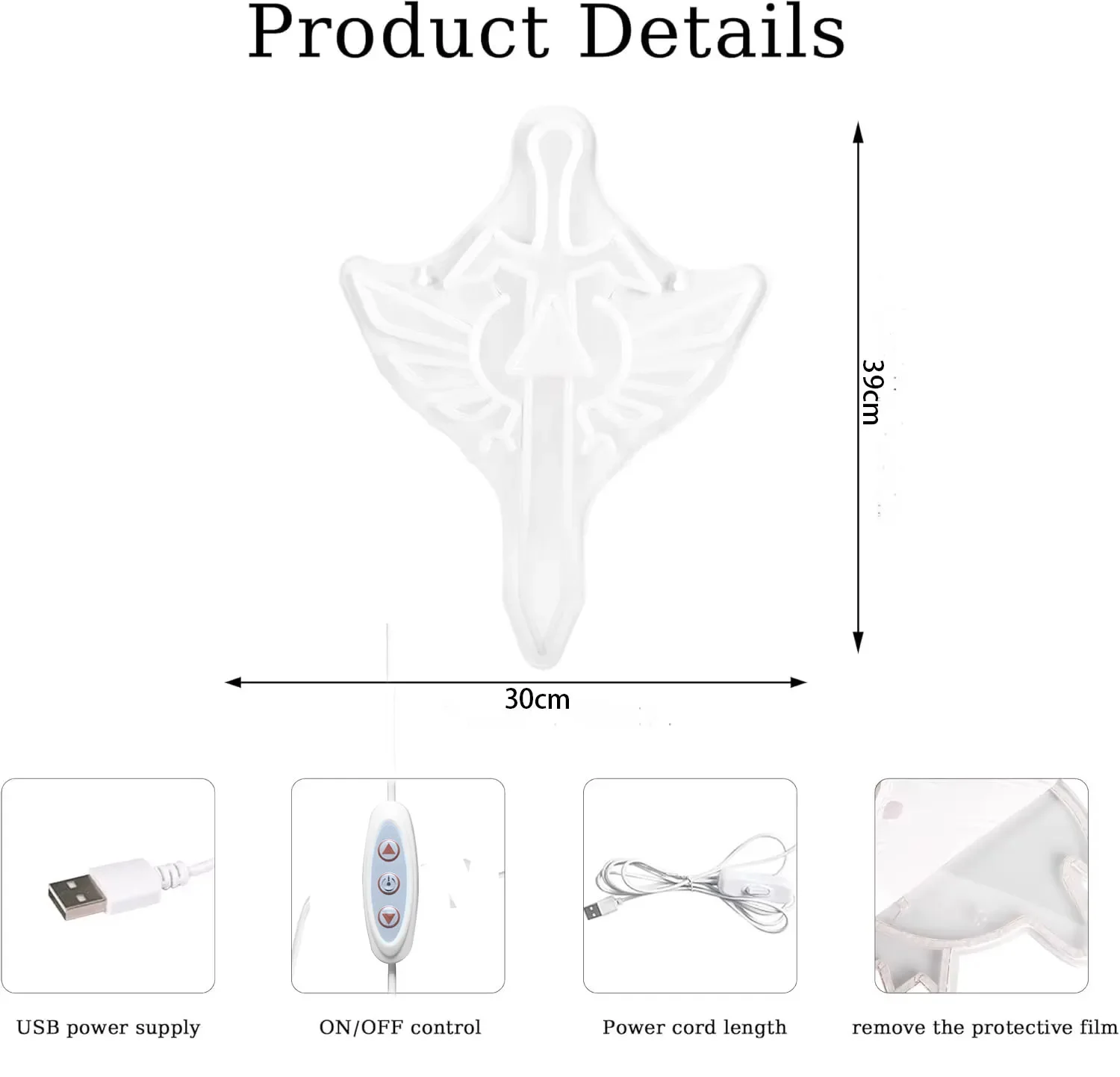 LED Gaming Sword Neon Sign For Wall Decor Sword Neon Gaming Neon Light Sign For Game Room, Man Cave, Club, Game Signs