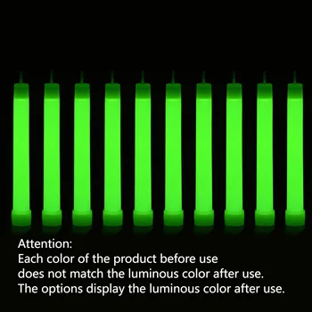 5/10pcs Military-Grade Glow Sticks for Survival & Camping 1