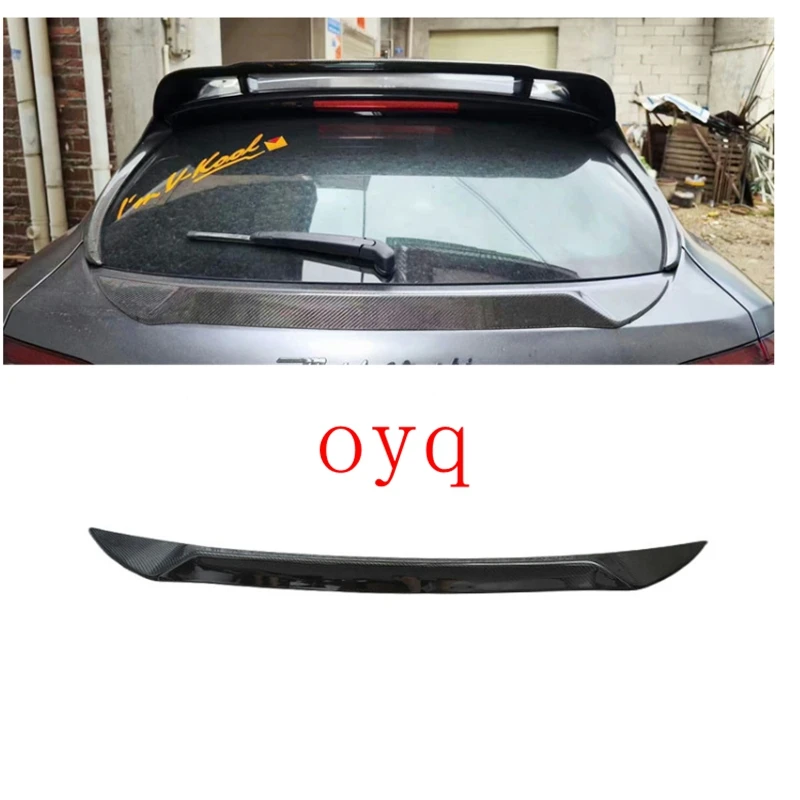 

For Maserati Levante high quality Carbon Fiber rear boot Wing Spoiler Rear Roof Spoiler Wing Trunk Lip Boot Cover