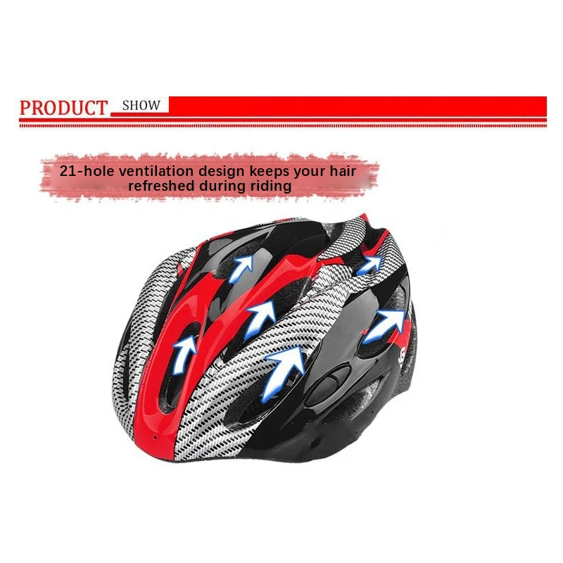 Adult Bicycle Helmet Ventilated Integral Bike Helmet Multi-purpose Adjustable Cycling Sports Safety Helmet Casco Bicicleta MTB