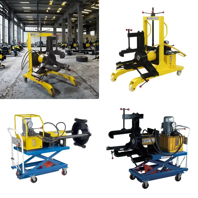 for DBL-100T Automatic Lifting Electric Hydraulic Gear Puller 50-500 Tons Stainless Steel Material Bearing Coupling Gear