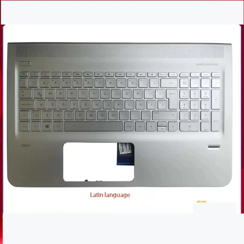 

Новый/org для HP ENVY 15-AE ENVY 15-AE TPN-C122, упор для рук LA, верхняя крышка латинской клавиатуры, верхняя крышка, отверстие FP