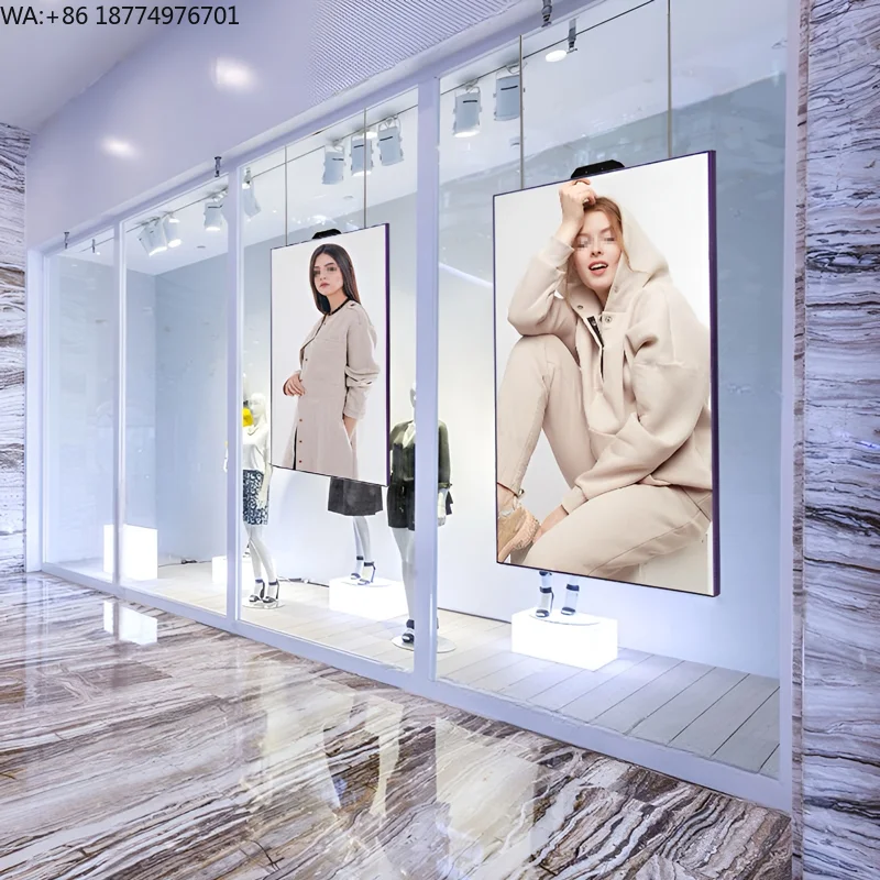 

43inch Shop Window Advertising Hanging Lcd Advertising Equipment Machine Digital Signage Screens Window Screens