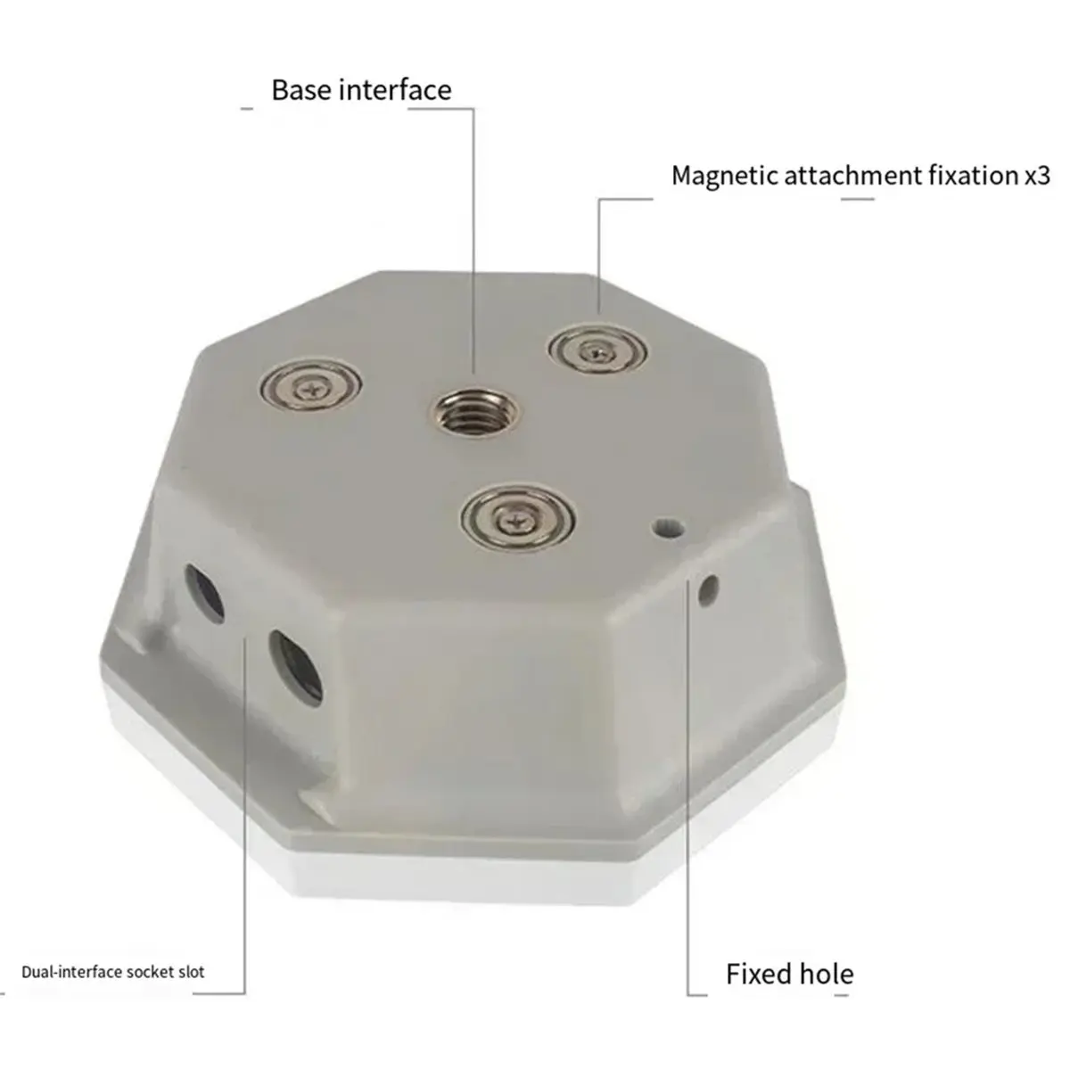 Home Tool STA55H Beidou Surveying and Mapping Antenna Housing with Builtin Fullband Antenna for Outdoor UV Applications