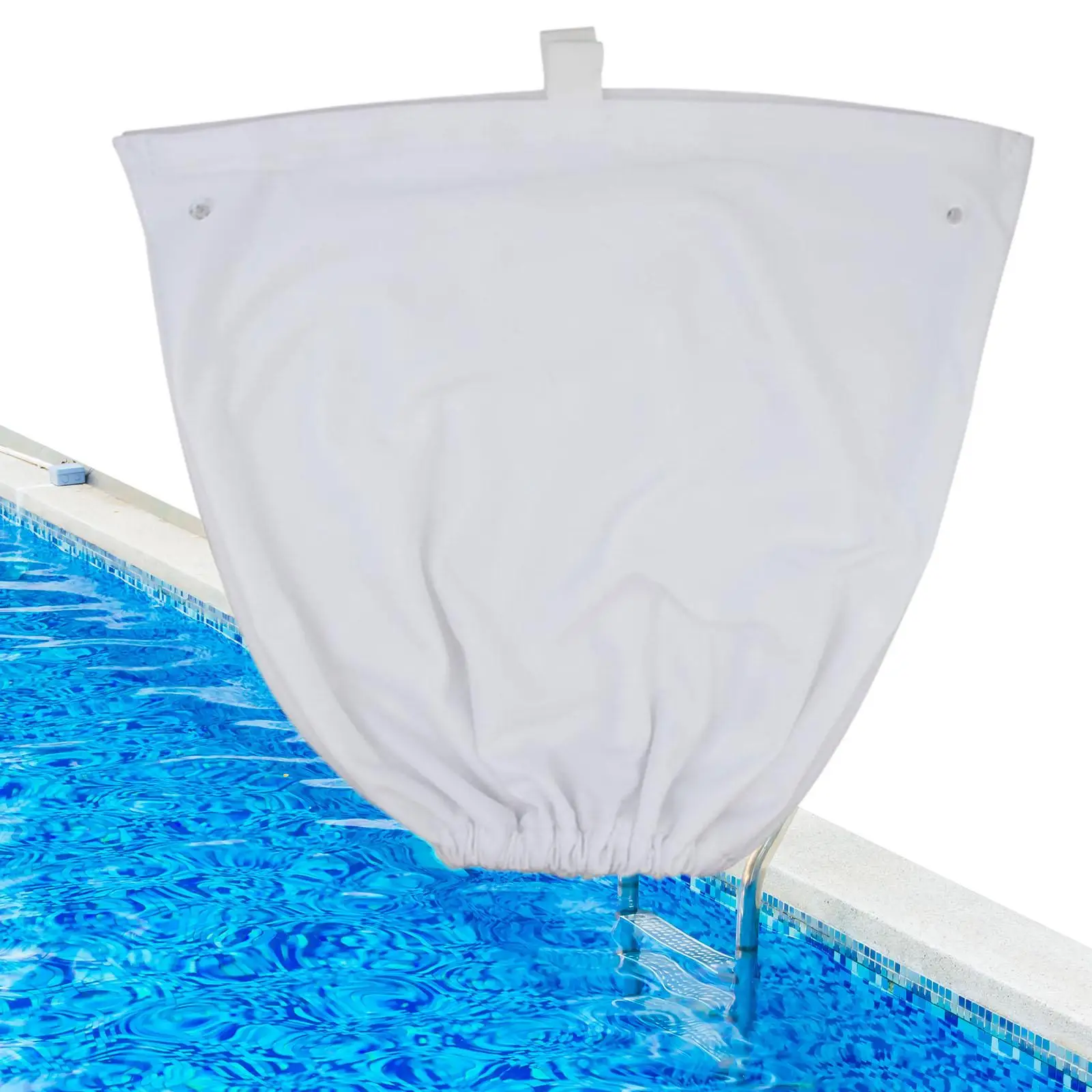 Sac de filtre de piscine, sac à mailles fines, pièce de rechange en tissu, accessoires de piscine, panier d'écumoire, sac de nettoyage pour sable, 5 débris d'herbe