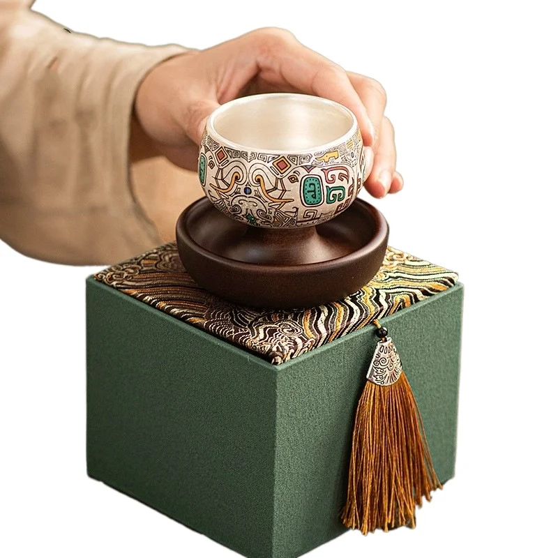 

Liu Yin turns to the master cup, high-end personal special ceramic tea drinking cup, tea cup, single cup gift box.