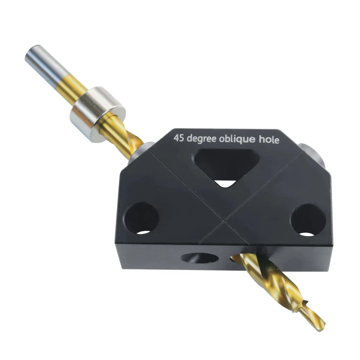 Punch Locator Angle 45° Woodworking Tool Hole Screw Jig Drilling Auxiliary Tools