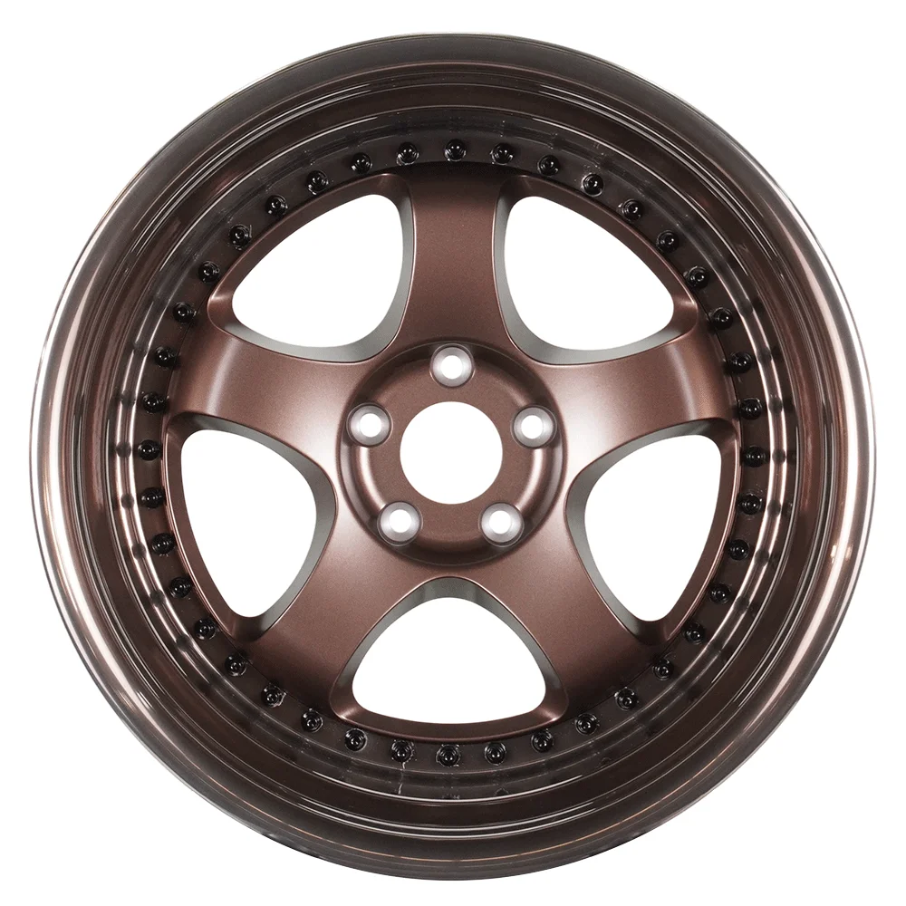 New High-Performance For Meister S1 3P Rims 18-22 Inch Deep Dish Sport Forged Aluminum Alloy Bronze Finish Concave Design