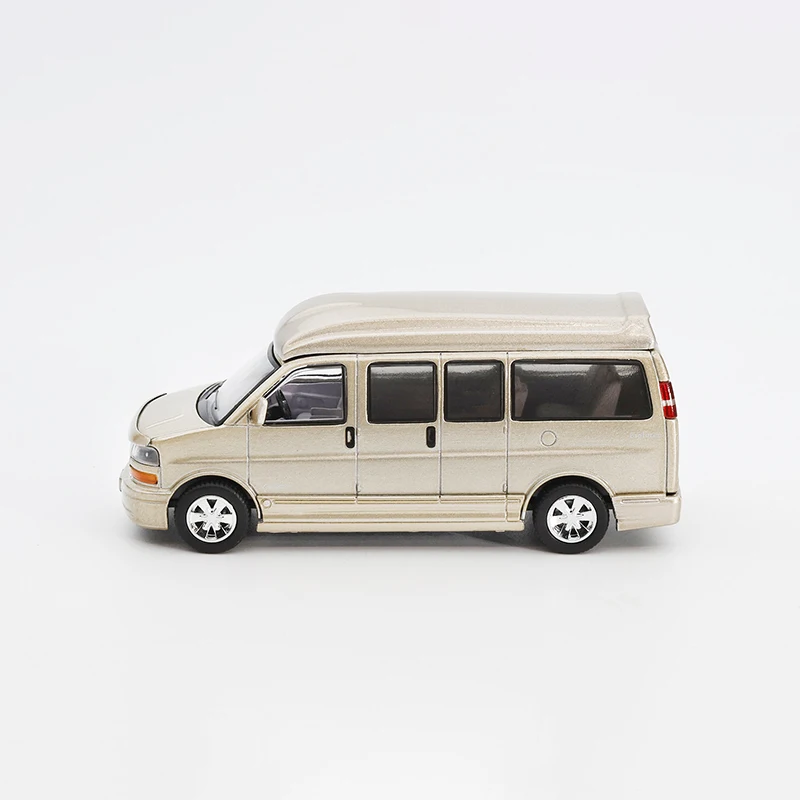 SHADOW Diecast 1:64 Scale GMC Van Alloy Simulation Car Model Hobby Collection Ornaments Gift Static Display