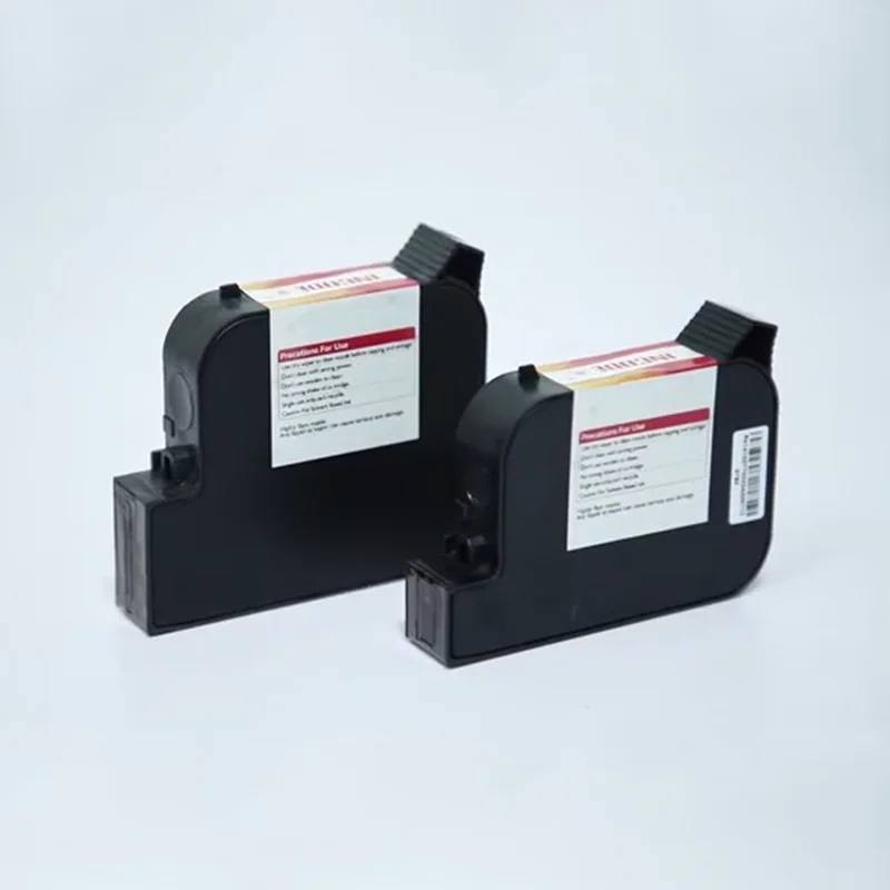 

25.4mm TIJ for Cartridge Fast Dry Solvent 42ml Capacity 3-5s Drying Time Full Cartridge 12.7mm Handheld Inkjet Coding INCODE