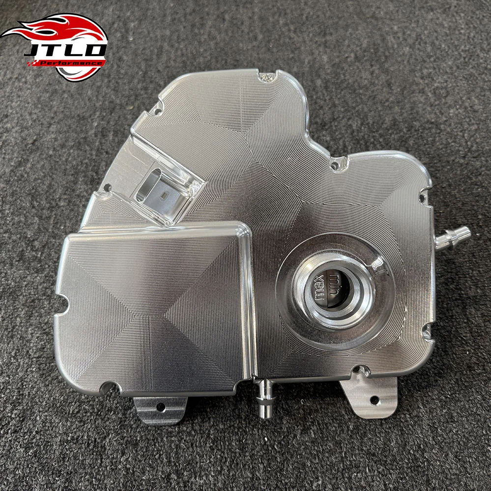 JTLD New Condition-UpgradeTank Replacement Aluminum High-Temperature Coolant Reservoir For BMW F90 M5 M8