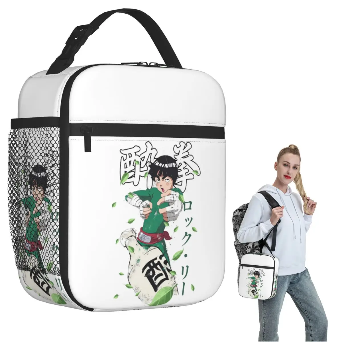 

Rock Lee Insulated Lunch Bag for Women Kids Portable Food Boxes Thermal Lunch Box Tote
