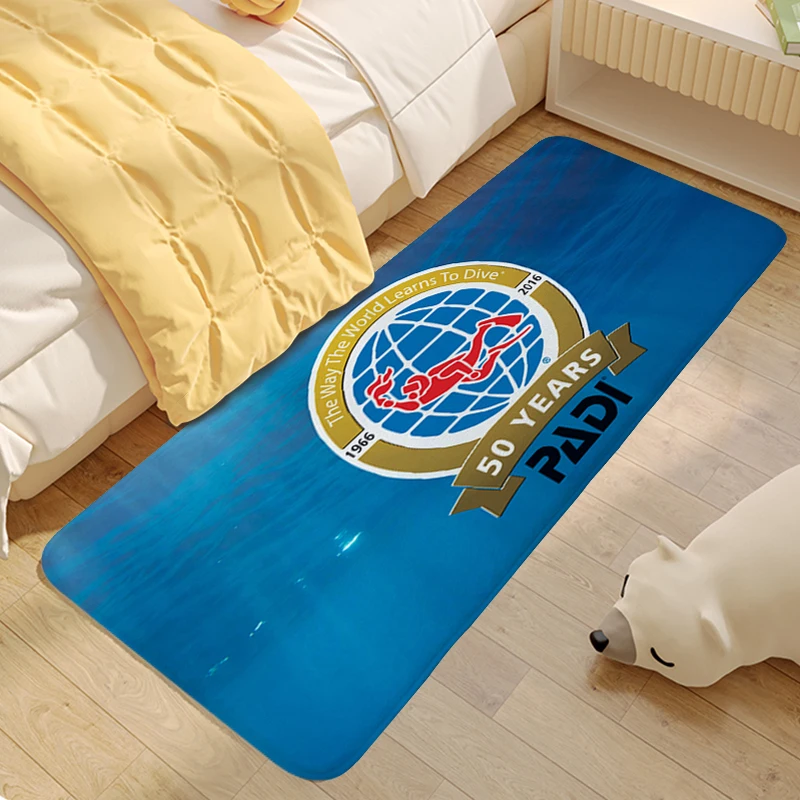 Bedroom Carpet Anti Slip P-Padi Home Entrance Foot Mat Soft Outdoor Entrance Doormat Custom Kitchen Bathroom Sleeping Room Rugs