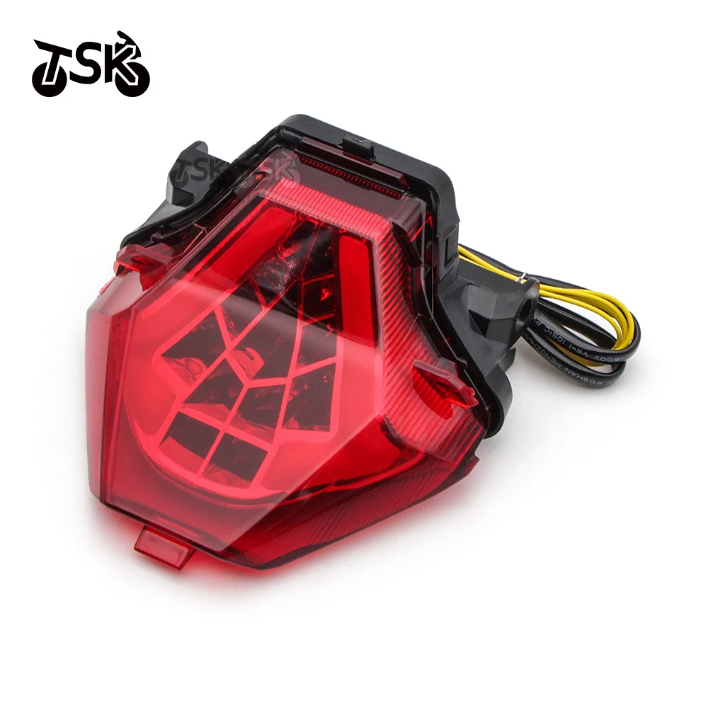 Motorcycle LED Integrated Brake Stop Light Turn Signals Tail Light For Yamaha MT-07 MT07 MT 07 FZ-07 2013-2016 YZF R3 R25 MT-25