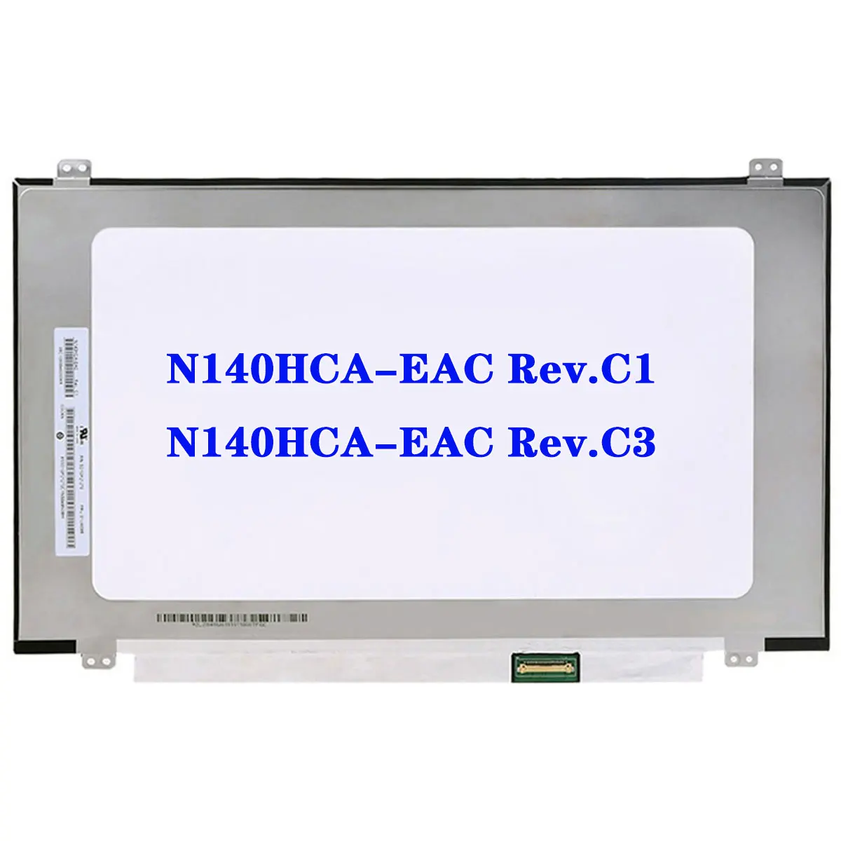 Tela lcd fina para laptop de 14.0 polegadas NV140FHM-N49 b140han04.2 N140HCA-EAC rev.c1 c3 fhd 1920*1080 edp 30 pinos painel de exibição ips