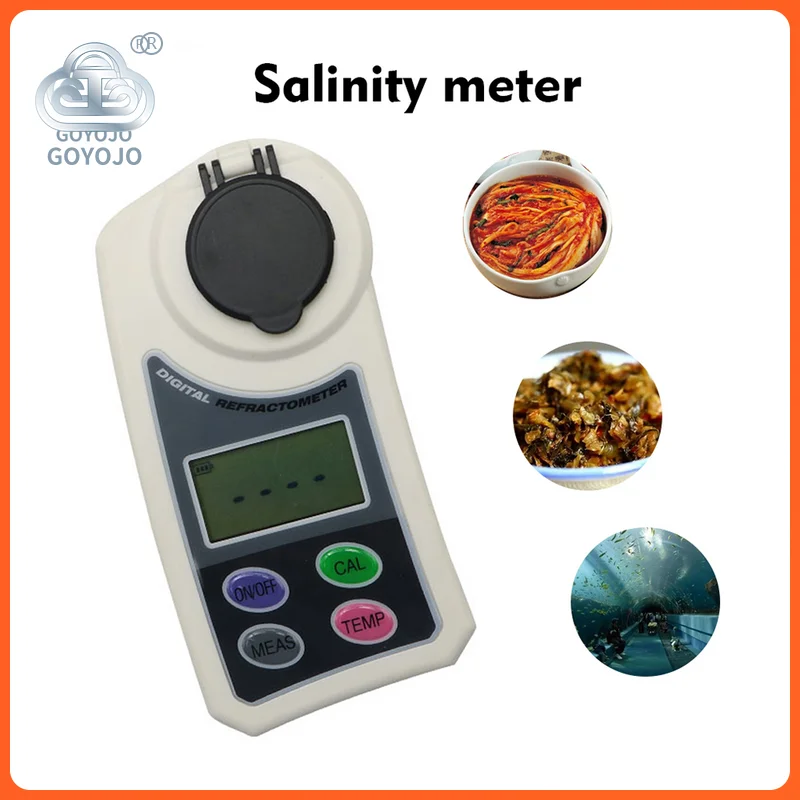 

PH Meter Salinity Testers Temperature Tester Waterproof Multi-Function AMSZ-Y For Pickles/Salted Food/Aquarium etc.