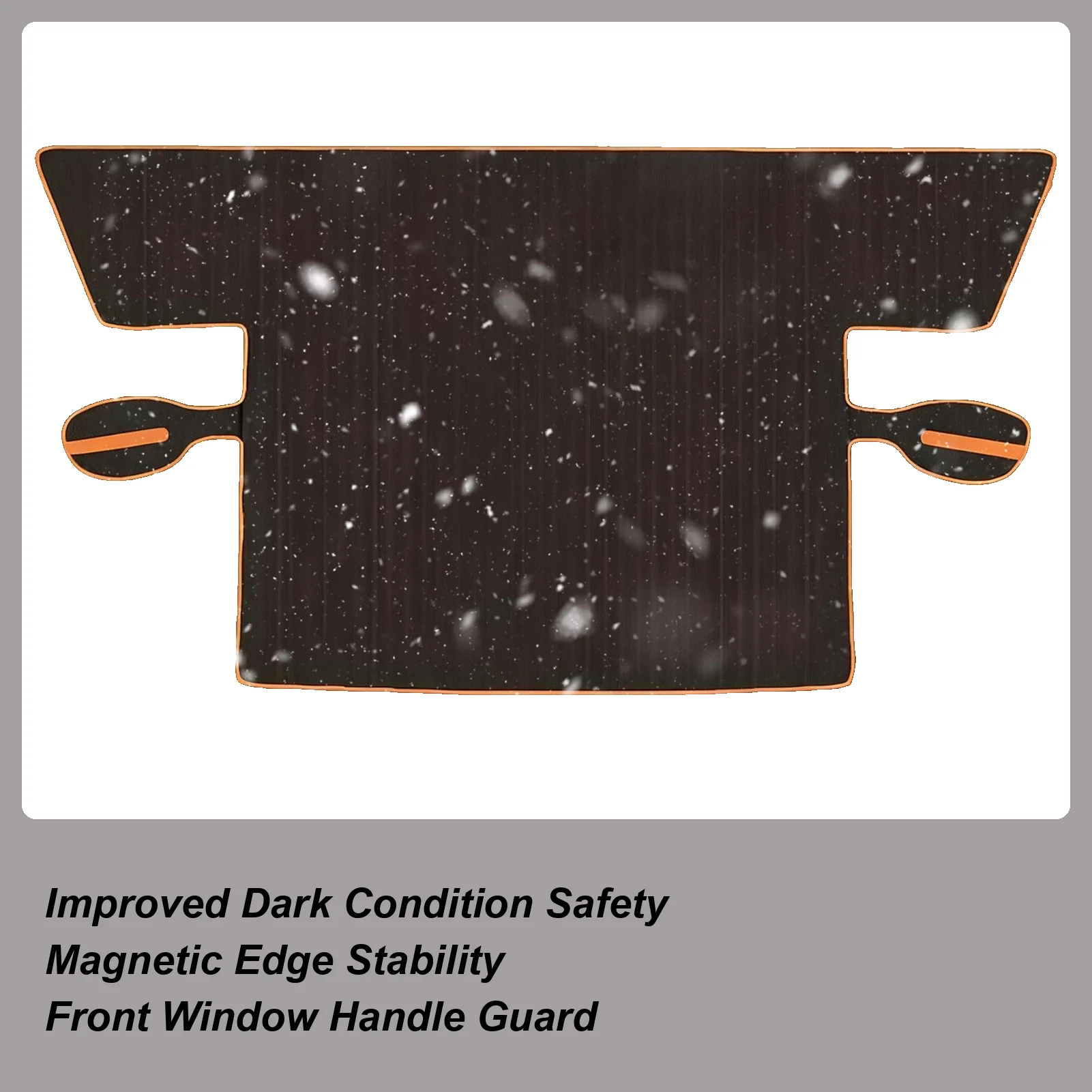 

Windshield Snow Cover Reflective Protector With Storage Bag Car Windshield Cover For Frost Indoor Outdoor SUVs Automotive Window