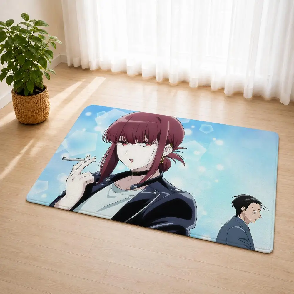 Smoking Behind S-Supermarket You Floor Mat Flannel Rug Soft Non Slip Door Mat Bathroom Bedroom Kitchen Living Room Home Decor