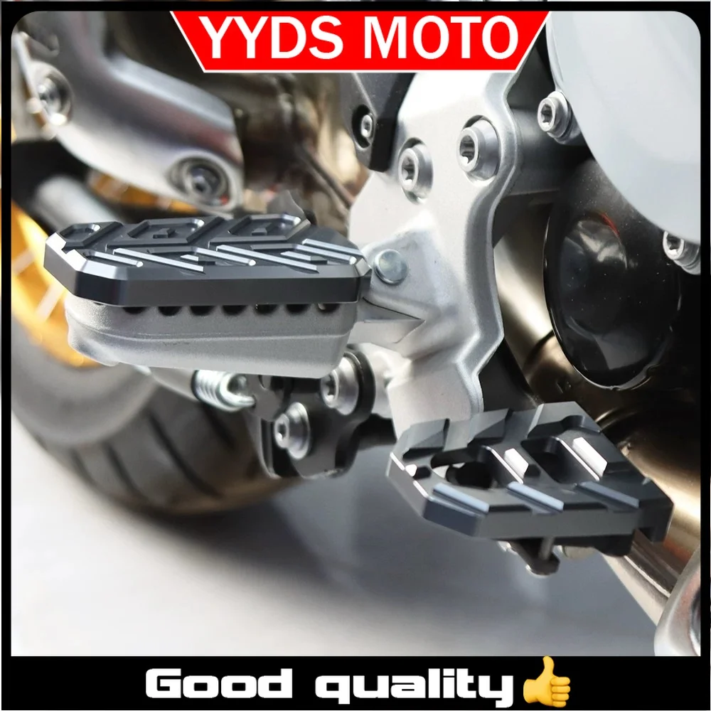 【Good quality】For VOGE DS900X, enlarged front and rear pedals, non-slip and enlarged seats, customized widened brakes
